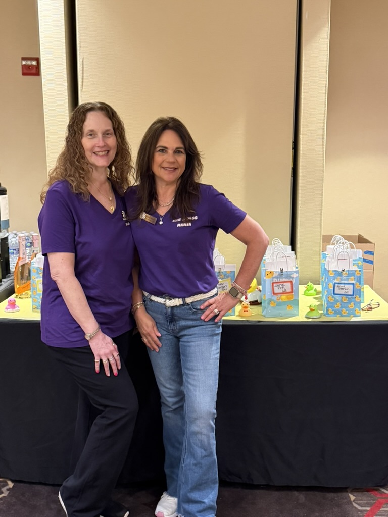 Mah Jongg Mania hosts Michele Drotman and Lori Rubin